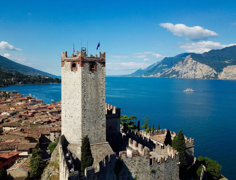 Castello Scaligero di Malcesine, Italy